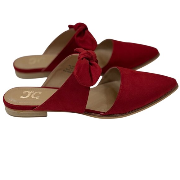 Journee Collection Telulah Bow Flat Mules (NWOB) - Picture 2 of 9
